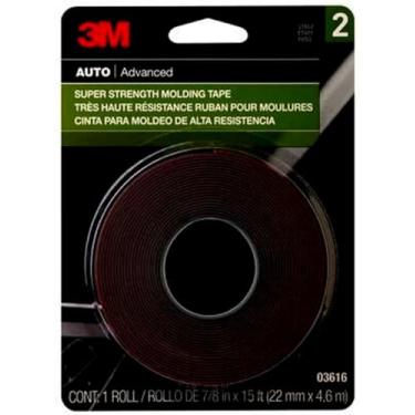 Imagem de Fita de moldagem 3M Super Strength, 03616, 7/8 pol. x 15 pés