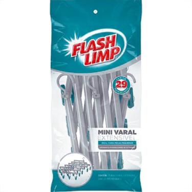 Imagem de Varal Mini C/29 Prend.Extens Flash 3802 - FLASH LIMP
