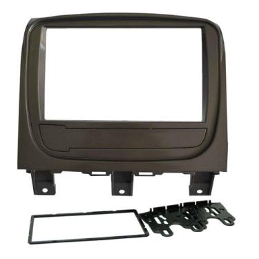 Imagem de Moldura 2din Fiat Palio Weekend Siena Strada 2013 A 2019 - Grafite Esc