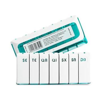 Imagem de Porta Comprimidos PILBOX City, Turquesa