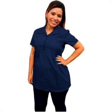 Imagem de Bata Gestante - Eb Confecção, Marinho, G