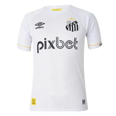 Imagem de Camisa umbro santos oficial 1 2023 masculina - atleta s/n, GG