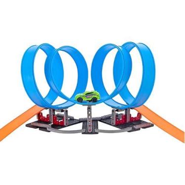 Imagem de Pista de Carrinho Looping 4 Voltas 68 pçs Art Brink - ZB396 - ArtBrink