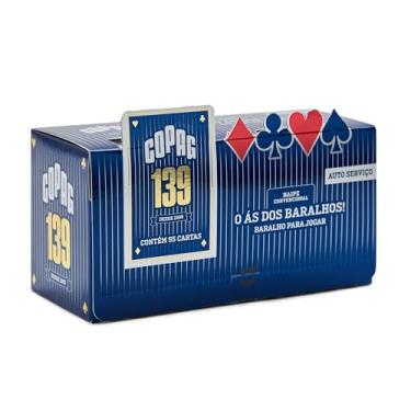 Imagem de Baralho 139 Naipe Convencional - Azul/Vermelho - Caixa com 12 - Copag