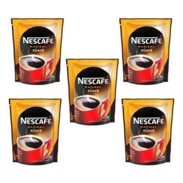 Imagem de Café Solúvel Nescafé Suave Sache 40g - Nestlé Kit C/5