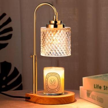 Imagem de NVRGIUP Aquecedor De Velas, O Mais Recente Aquecedor De Velas Atualizado Com Temporização De 2 A 4 Horas, Ajuste De Intensidade De 4 Níveis, Altura Ajustável, 2 Lâmpadas Para Decoração De Casa, Pre