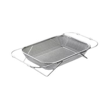 Imagem de Cesta De Escorredor De Pia De Aço Inoxidável Expansível Para Pratos De