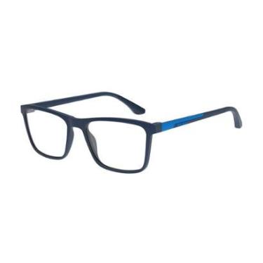 Imagem de Armação De Óculos Mormaii Santiago M6177k3352 Azul Fosco cat1-Masculino
