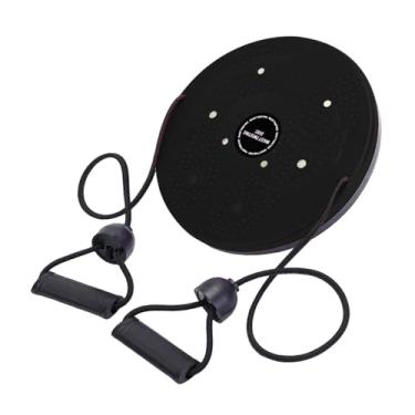 Imagem de Dynwave Disco de torção de cintura Disco de modelagem de cintura Acessórios para uso doméstico Prancha de equilíbrio portátil para prática de, Preto