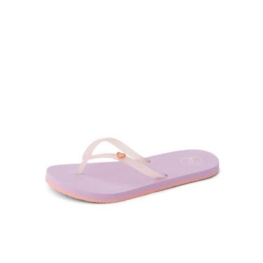 Imagem de REEF Sandália infantil charmosa para meninas, Lavanda/coral, 13 Big Kid