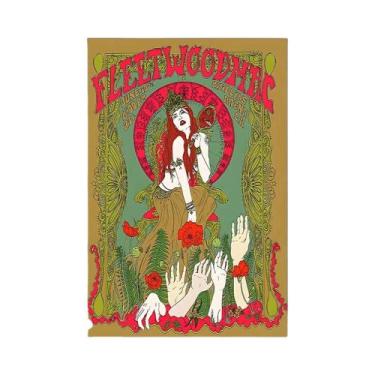 Imagem de Fleetwood Mac Anime Posters HD Qualidade Retro Arte De Parede Kawaii D