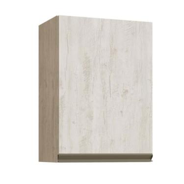 Imagem de Armário Aéreo Cozinha Greta 1 Porta Crema - Irm Móveis, Bege, Moderno