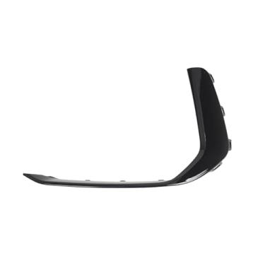 Imagem de Mqetly 4KD807967B Spoiler Dianteiro Esquerdo Inferior Divisor de Ar de Carro Defletor Moda Saia Guarnição Capa para S6 A6 C8 S-line, Preto