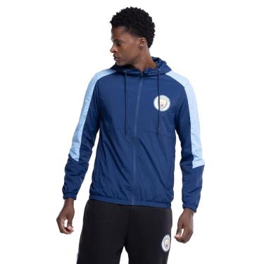 Imagem de Jaqueta Corta-Vento do Manchester City Balboa Masculina com Capuz