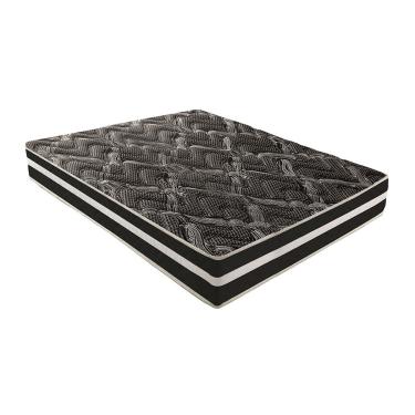 Imagem de Colchão Queen Anatômico D28 Master AG80 Black Double Face (158x198x20) - Paropas