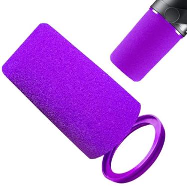 Imagem de RhymKawa Filtro Pop SM7b para Shuer SM7B, SM7dB Para-brisas de Espuma com Vedação de Retenção - Substituição Colorida RK345 (Violeta)