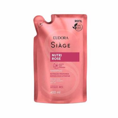 Imagem de Refil Eudora Siage Nutri Rose Shampoo - Eudora Siàge, 400ml
