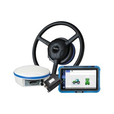 Imagem de SMAJAYU Sistema de direção automática de trator JY305 com precisão de 2,5 cm com base RTK e modo PPP 10 cm + precisão, plantio, pulverização, colheita sozinha linha AB em reta/curva ou linha A+, pivô,
