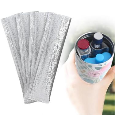 Imagem de YOUSHARES Bolsa protetora para frascos de insulina - Mangas isoladas de alumínio compatíveis com canetas diabéticas e frasco de peptídeos, protetor organizador de medicamentos para garrafa térmica de