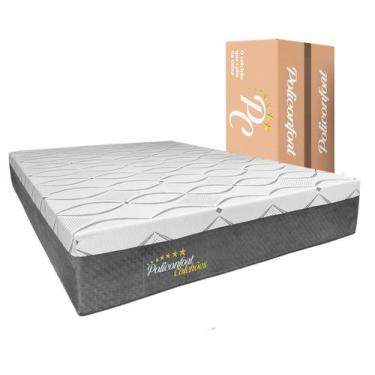 Imagem de Colchão na Caixa Napoles Espuma D28 PoliConfort 21cm, Solteiro