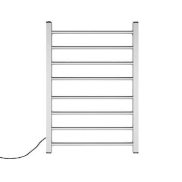 Imagem de Toalheiro Térmico Bivolt Grande Cromado Aiello, Lado Esquerdo, 127/220