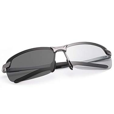 Imagem de YIMI Óculos De Sol Esportivos Fotocrômicos Com Lentes Polarizadas Para Homens E Mulheres, Dirigir Ao Ar Livre, Ciclismo Pesca, Proteção 100% Uv400, Antirreflexo Que Reduzem A Fadiga Ocular, Seguranç