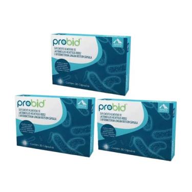 Imagem de Kit 3 Suplemento Probid 30 Cápsulas Sem Sabor - Apsen