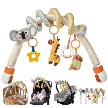 Imagem de Brinquedos de assento de carro em espiral TUMAMA 2 em 1, carrinho de p