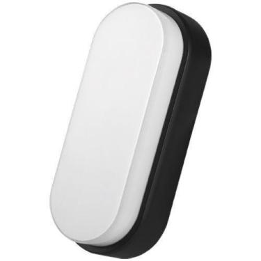 Imagem de Arandela Tartaruga Preta Sobrepor Com Lâmpada Led 12w 6500k - Avant