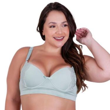 Imagem de Sutiã Plus Size Soutien Bojão Reforçado REF. RENDA - Bella da Serra Mo