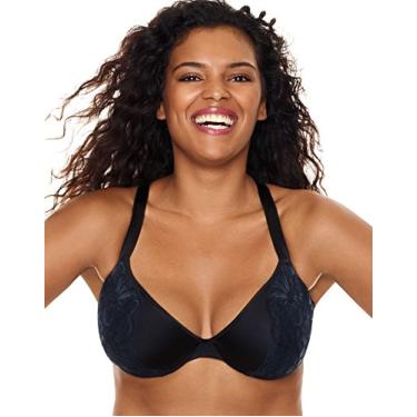 Imagem de JUST MY SIZE Sutiã redutor de alça almofadada feminino Mj1979, Preto, 42DDD