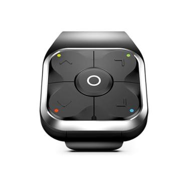 Imagem de MekedeTech DUDUAUTO Botão de controle de volante sem fio para Android, rádio de carro, DVD, GPS, navegação multimídia, controle remoto BT