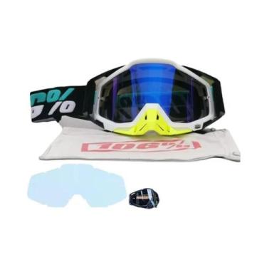 Imagem de Óculos De Motocross Masculinos Para Corrida Óculos De Ciclismo Óculos 