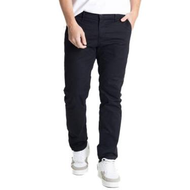 Imagem de Calça Sarja Sawary Slim - 280832 - preta 44, Preto, 44