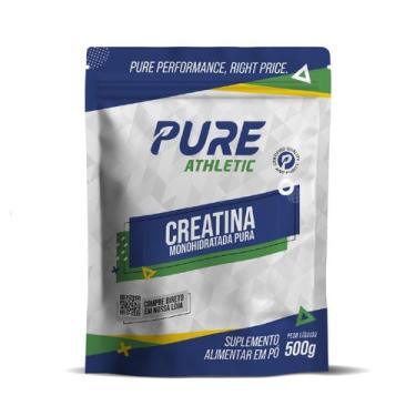Imagem de Creatina Monohidratada Pura 500g Pouch Pure Athletic