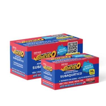 Imagem de Adesivo Epóxi Subaquático Vedatudo 50G Dryko