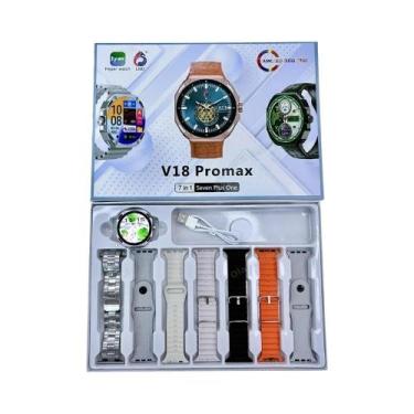 Imagem de Relógio Inteligente Masculino Com Tela AMOLED De 1,52", Chamada Blueto