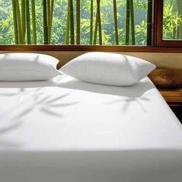 Imagem de Lençol com elástico David's Home Cooling King Size 100% Rayon Bamboo