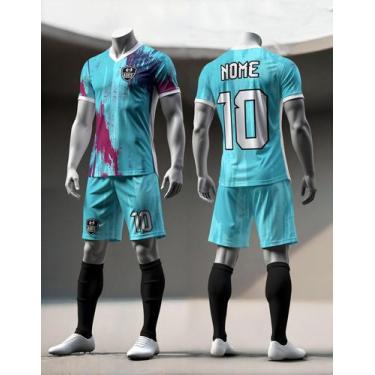 Imagem de Kit de Uniforme Personalizado com 14 Peças + Brinde - Ases, P, Unissex