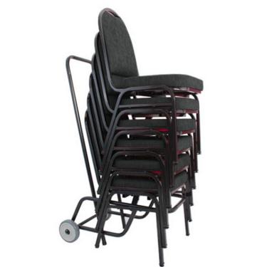 Imagem de 06 Cadeiras para Hotel e Auditório Linha Hotel Marrom