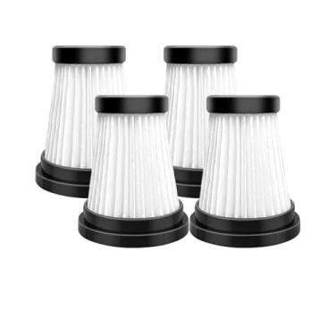 Imagem de HEPA Filter Compatible With MOOSOO K12 K12 Pro K13 Compatible With Genius Invictus One 1.0 X7 2.0 Vacuum Cleaner Replacement(4 Pcs)