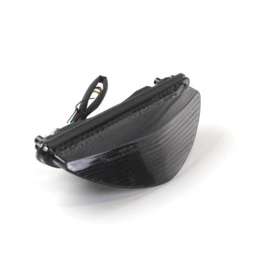 Imagem de Lanterna traseira de LED fumê Arashi para Yamaha Raider 2008-2010, luz traseira de freio de seta, acessórios de substituição integrados para motocicleta