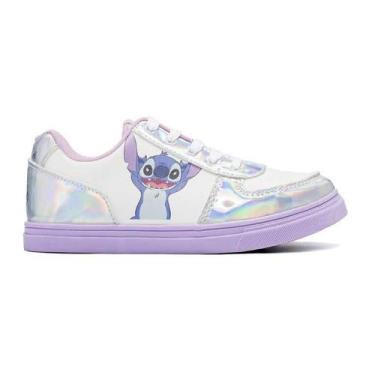 Imagem de Tênis Infantil Menina Disney Holografico Stitch, 30