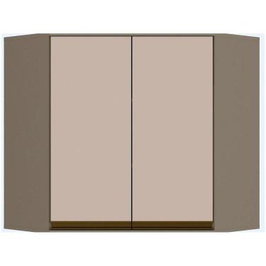 Imagem de Armário De Canto 2 Portas Oblíquo Henn Duna/Cristal
