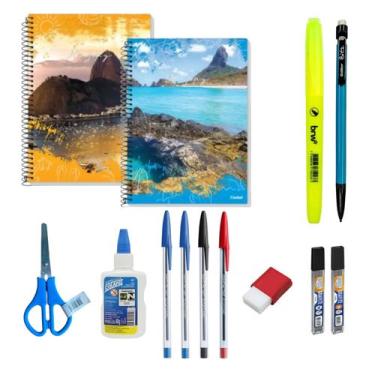 Imagem de Kit Material Escolar Fundamental II - Coleo Tea Amor