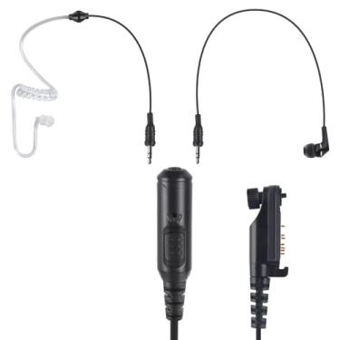 Imagem de stdgove Fone de ouvido de rádio H8, fone de ouvido, fone de ouvido compatível com Hytera Hyt pd602i hp602 hp 602 x1e x1pi hp682 pd662i (para fones de ouvido de áudio auxiliar de 3,5 mm)