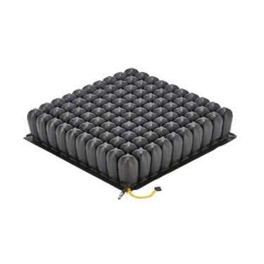Imagem de Roho Almofada para cadeira de rodas Smart Check, 45,7 cm L x 40,6 cm P x 7,6 cm A, capa padrão, almofada de célula de ar pronta para sensor para alívio de pressão e suporte de posicionamento - REF