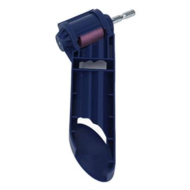 Imagem de Encontro de Refring de Broca, Kit de Ferramenta de Afiação Portátil para Chave de Fenda Elétrica, Design de Peso Leve, Material de Abdomínio, 2-12,5 Mm, Azul Marinho, 1/4 de