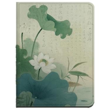 Imagem de Yzlvigrous Capa para ipad Mini 6 Gen 2021/ipad Mini 7 Gen 2024, Visualização em Vários Ângulos, Capa Fina de Suporte PU de 8.3 Polegadas com Despertar/sono Automático