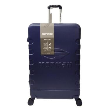 Imagem de Mala De Viagem de Bordo Pequena 8 Kg Abs com Rodas 360° Expansiva Mormaii Original-Unissex